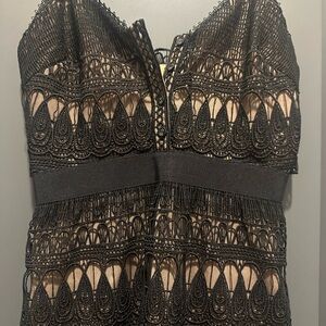 Stunning!!!! Self Portrait Black Lace Dress